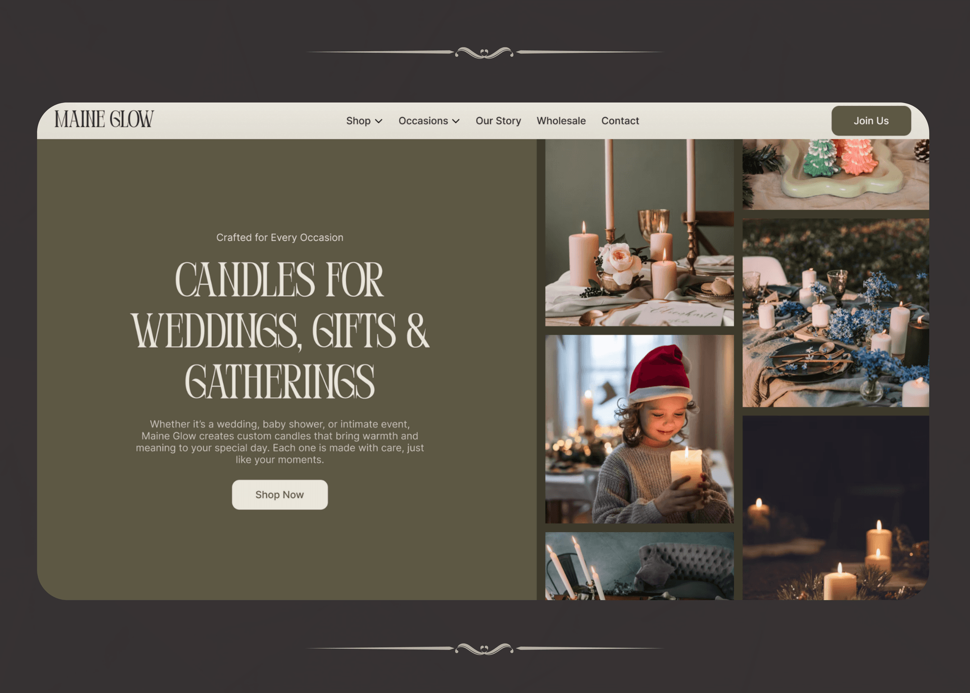 Maine Glow Candle Co